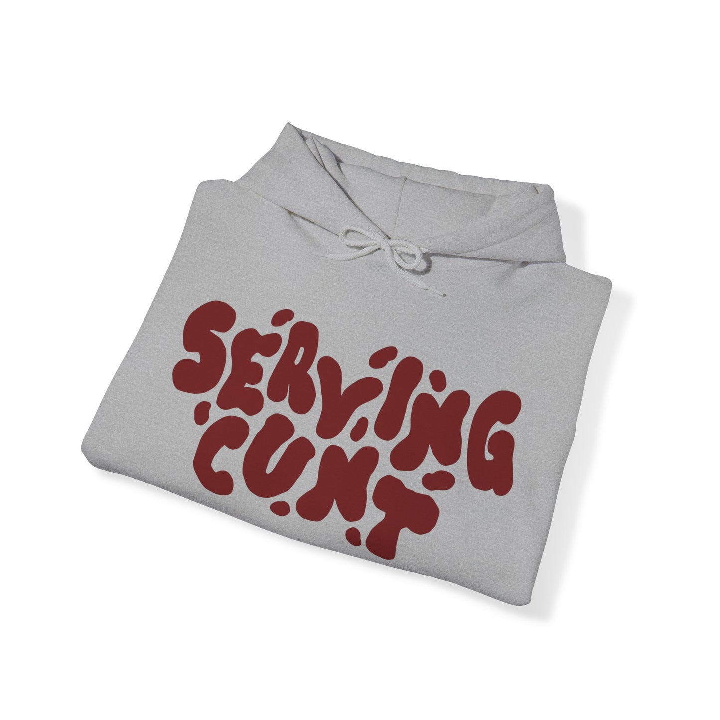 ‘Serving Cunt’ in Dark Red