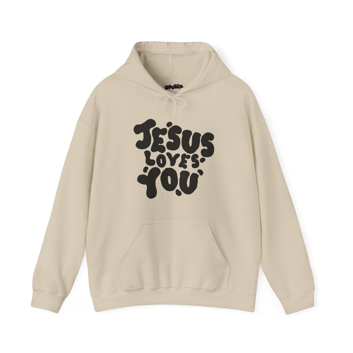 ‘Jesus Loves You’ in Black