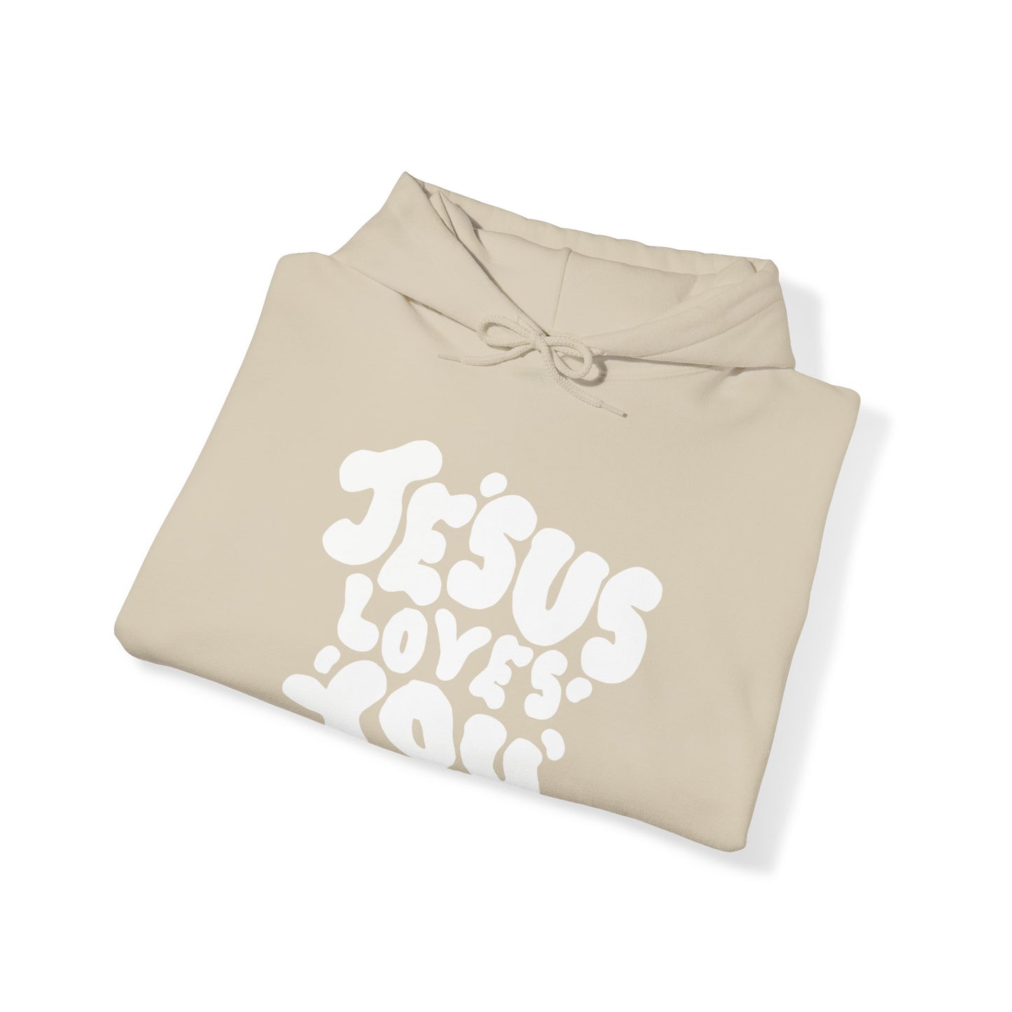 ‘Jesus Loves You’ in White