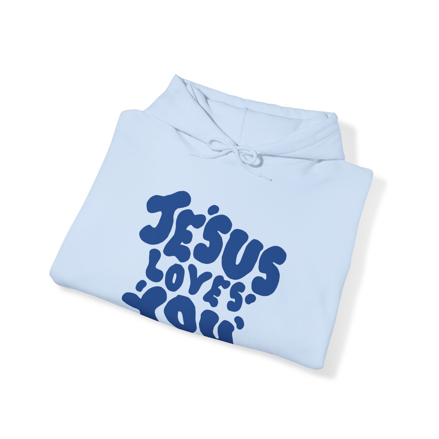 ‘Jesus Loves You’ in Navy