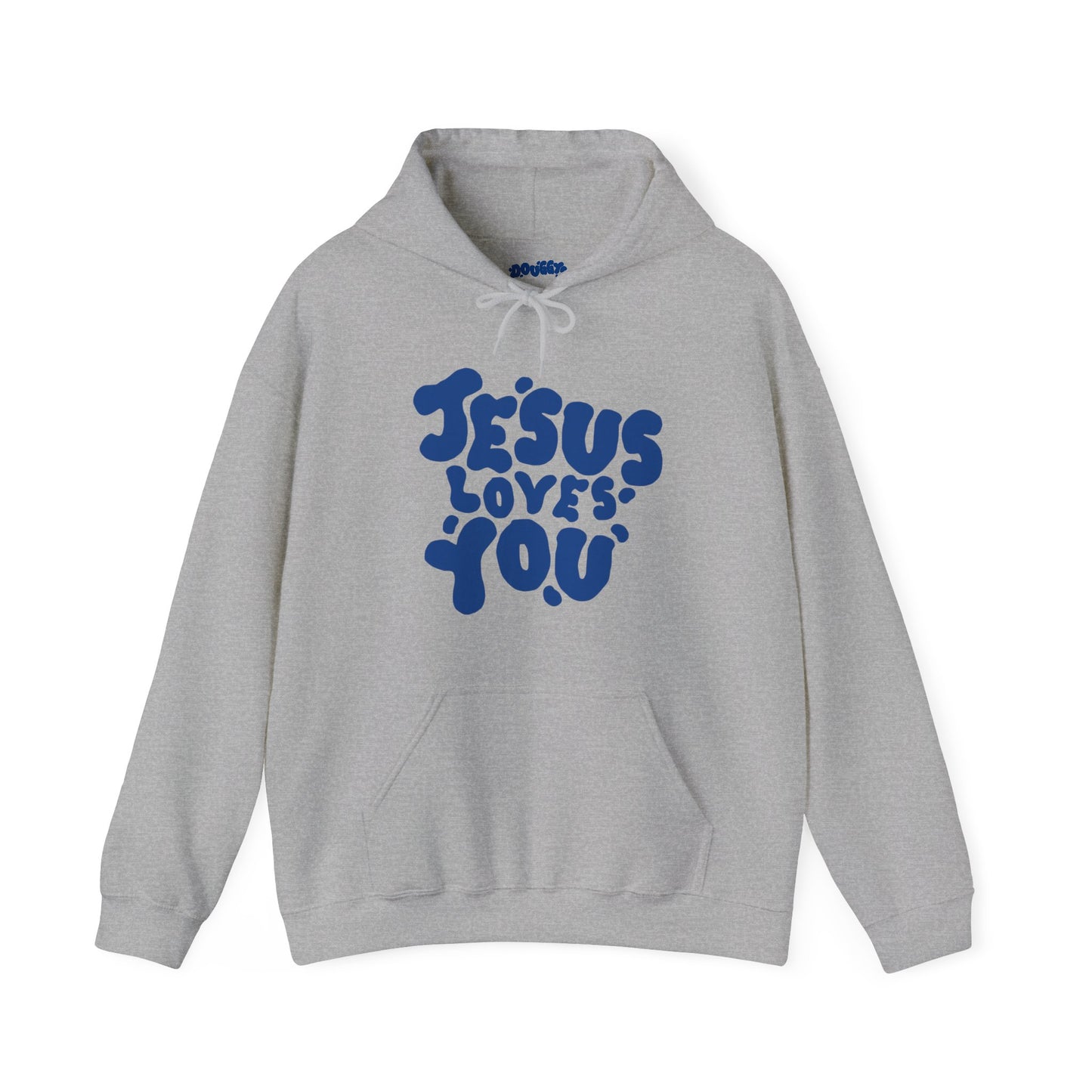 ‘Jesus Loves You’ in Navy