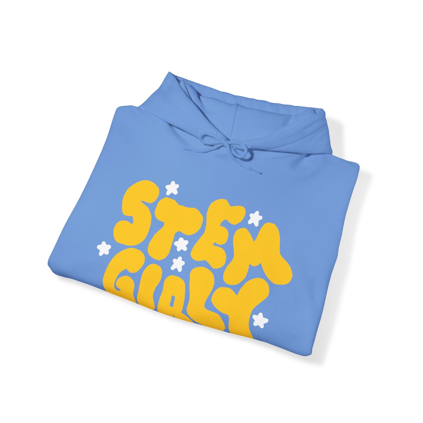 ‘STEM Girly’ in Yellow with White Stars