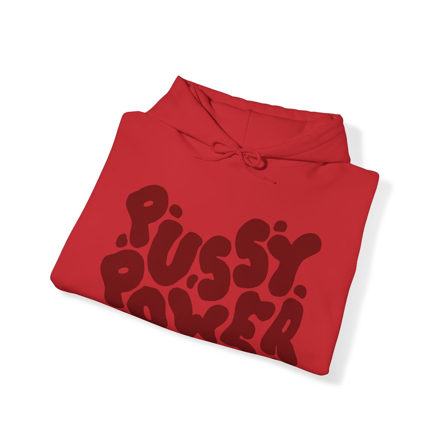 ‘Pussy Power’ in Dark Red