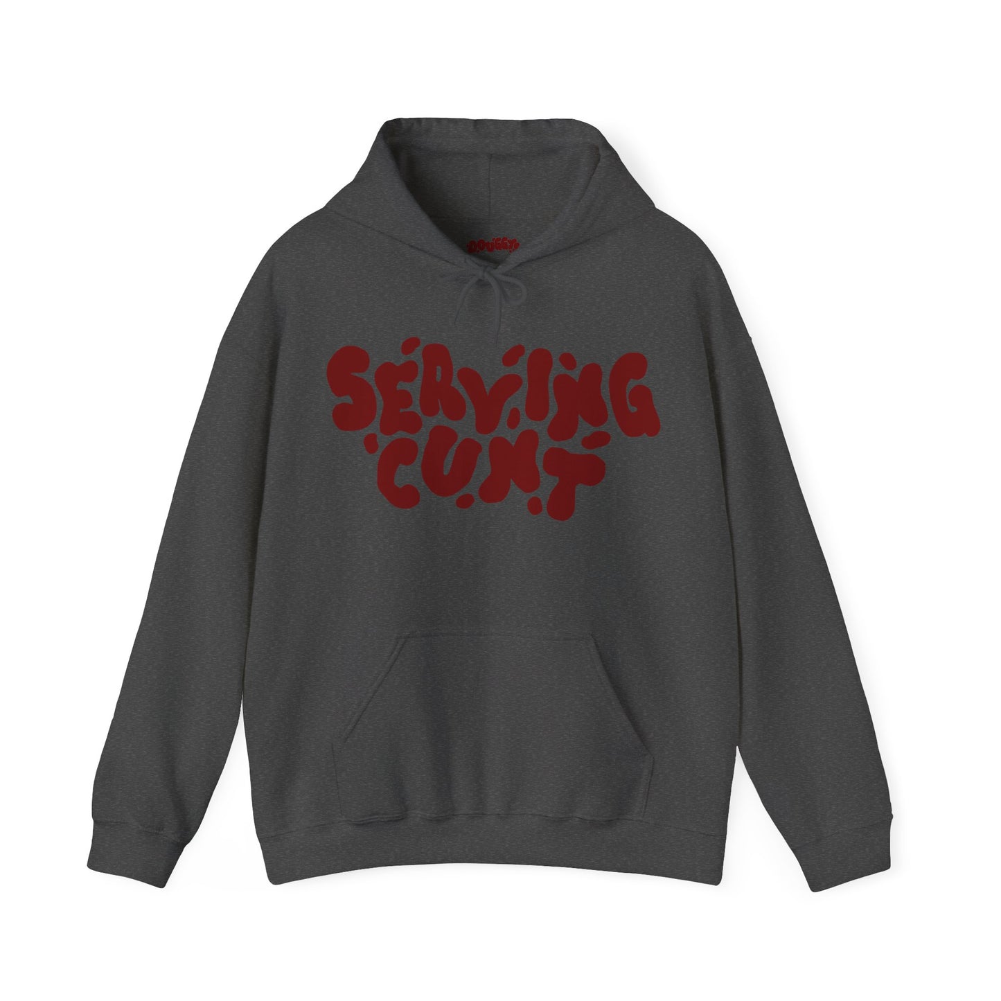 ‘Serving Cunt’ in Dark Red