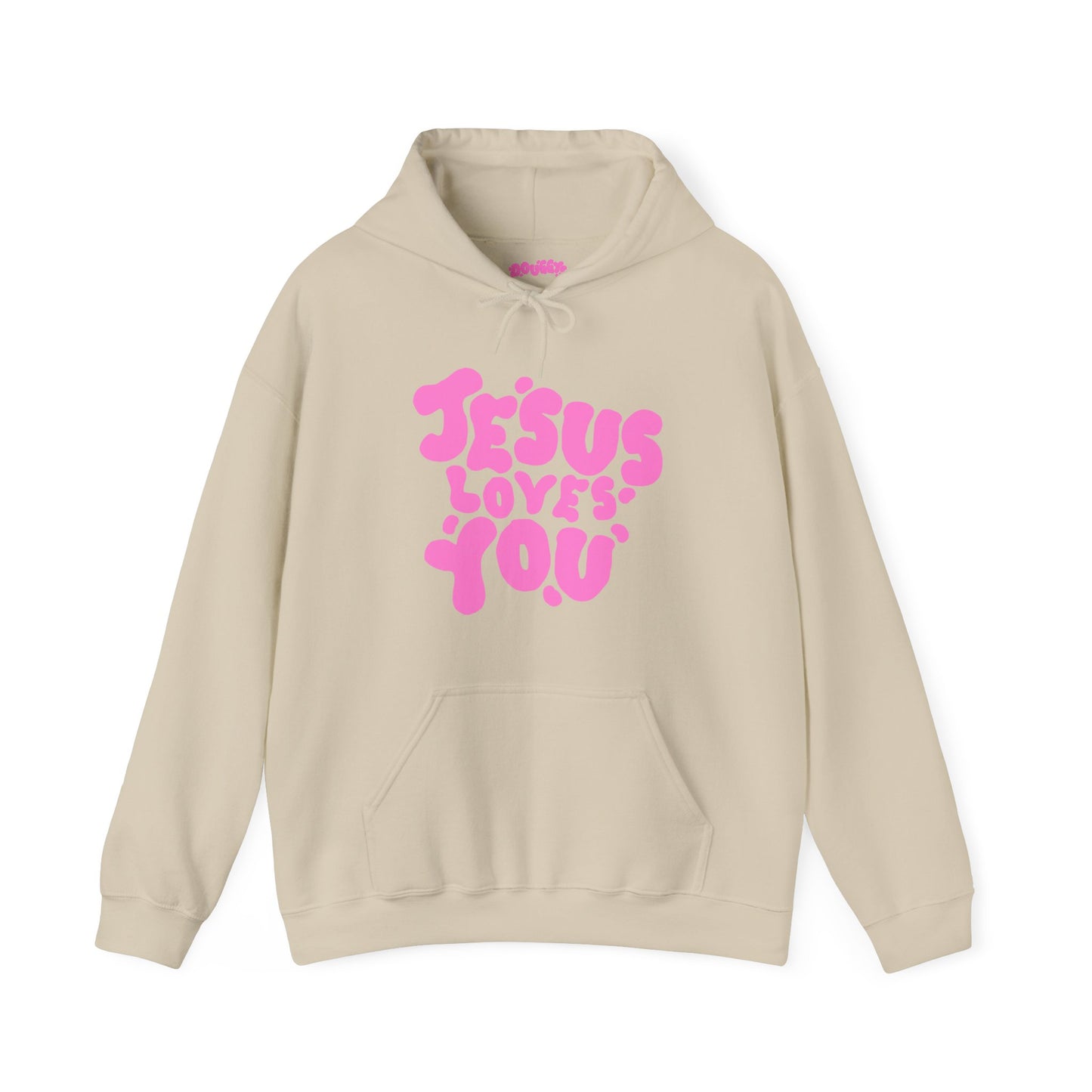 ‘Jesus Loves You’ in Pink