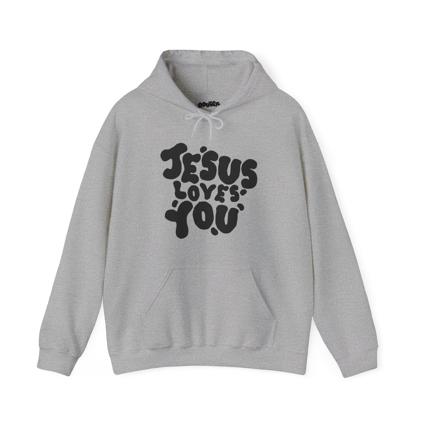 ‘Jesus Loves You’ in Black