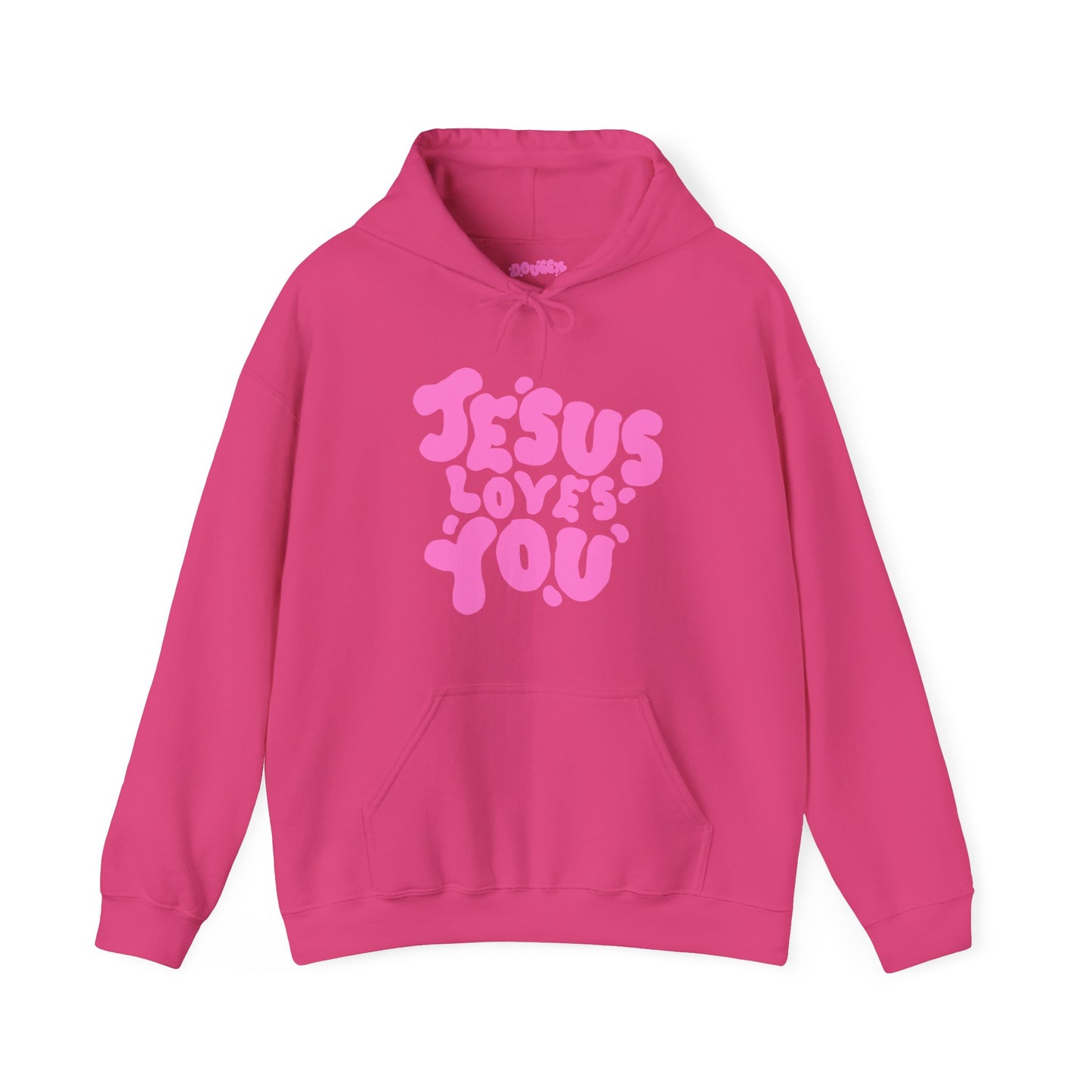 ‘Jesus Loves You’ in Pink