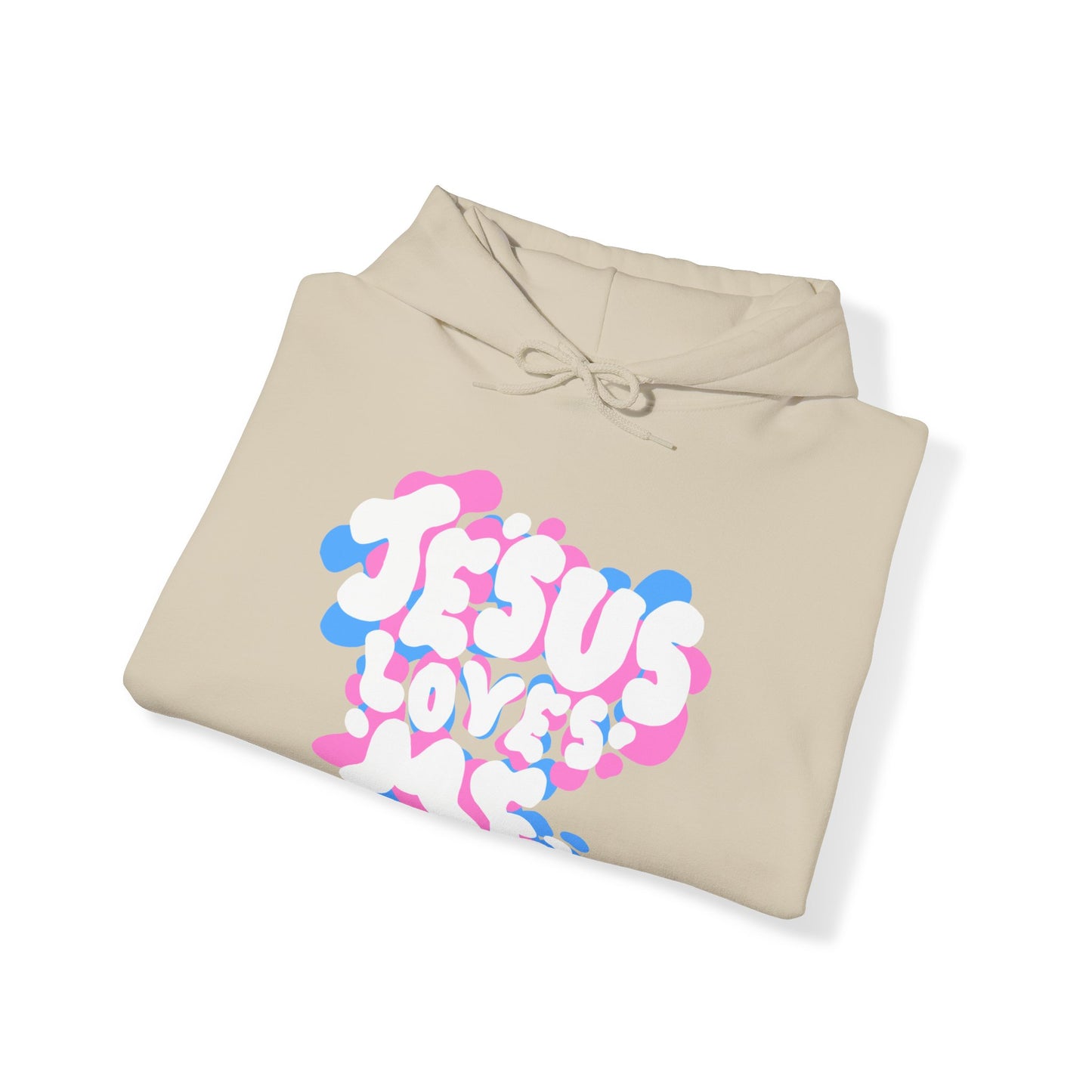 ‘Jesus Loves Me’ in Stacked Colors