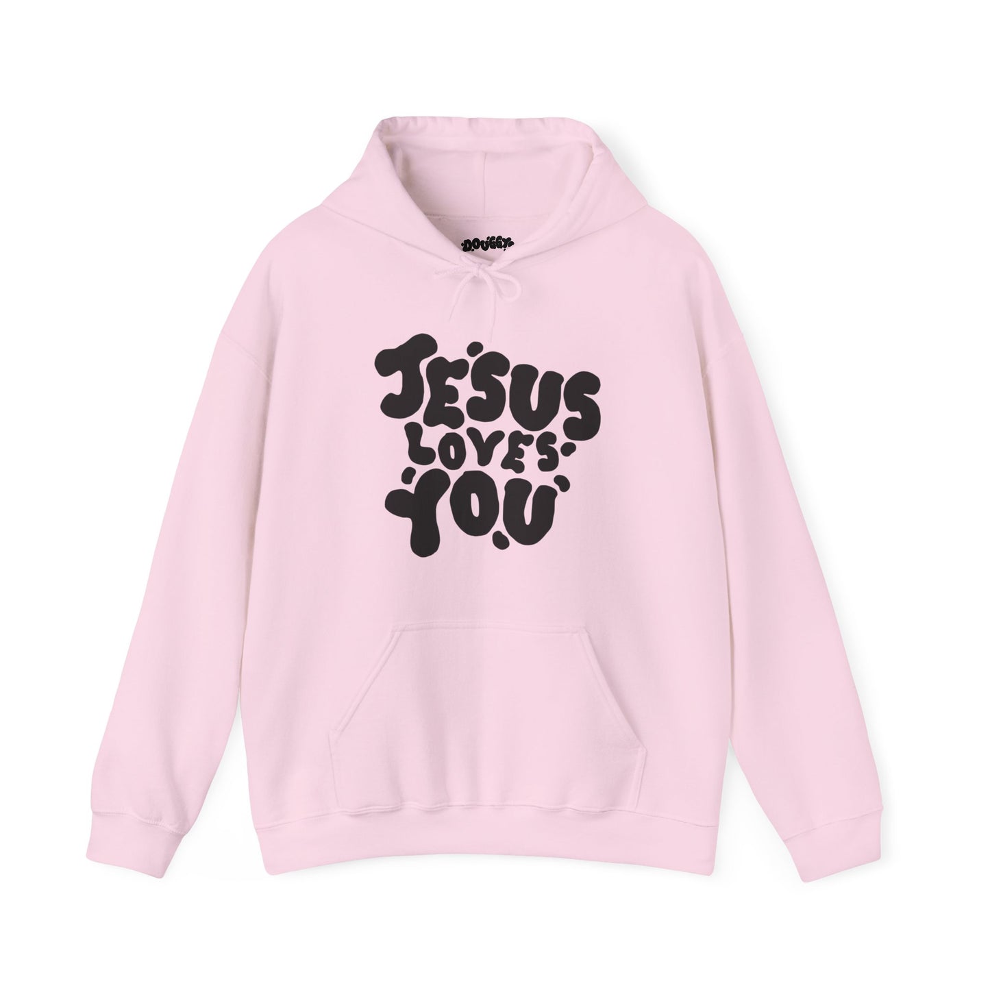 ‘Jesus Loves You’ in Black