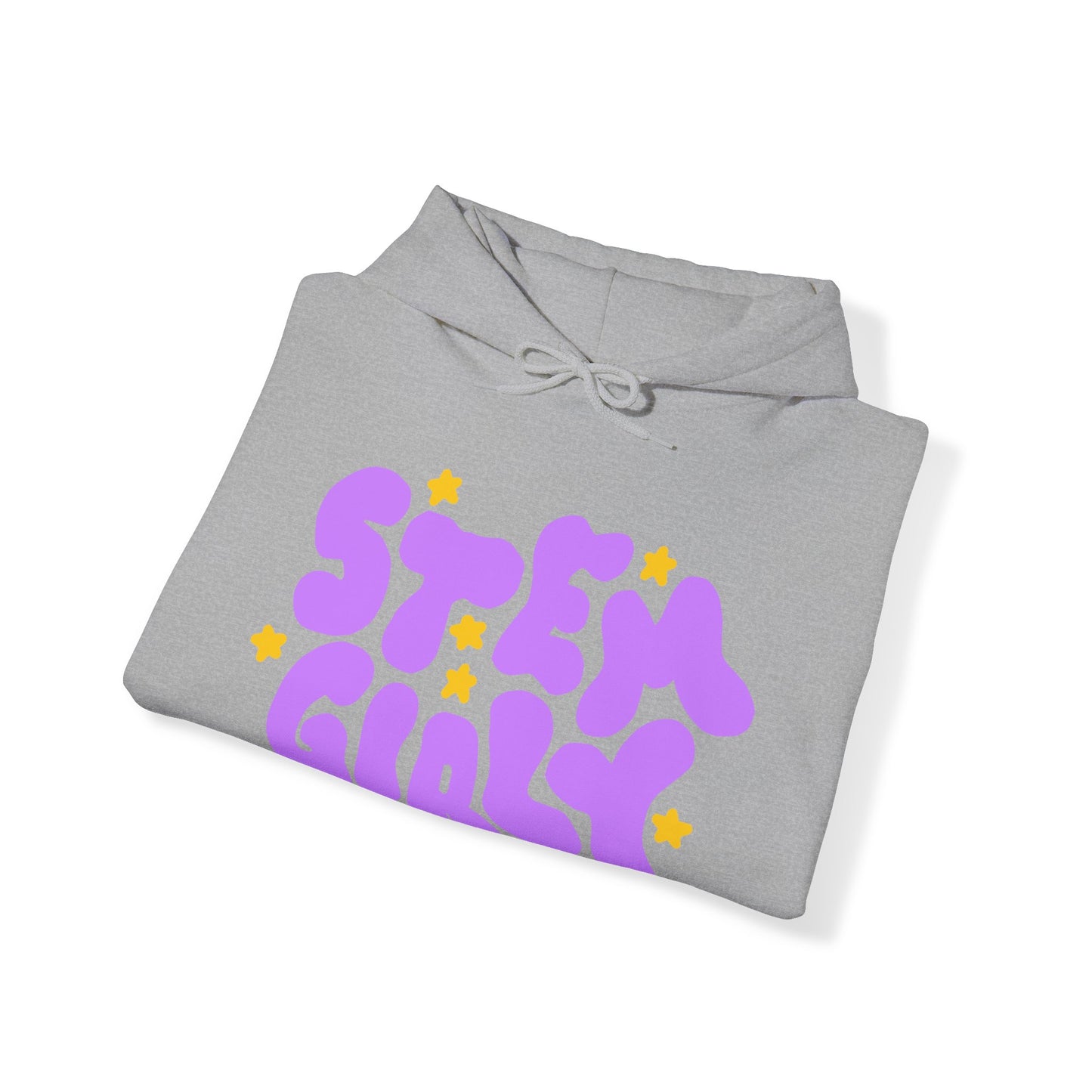 ‘STEM Girly’ in Purple with Yellow Stars