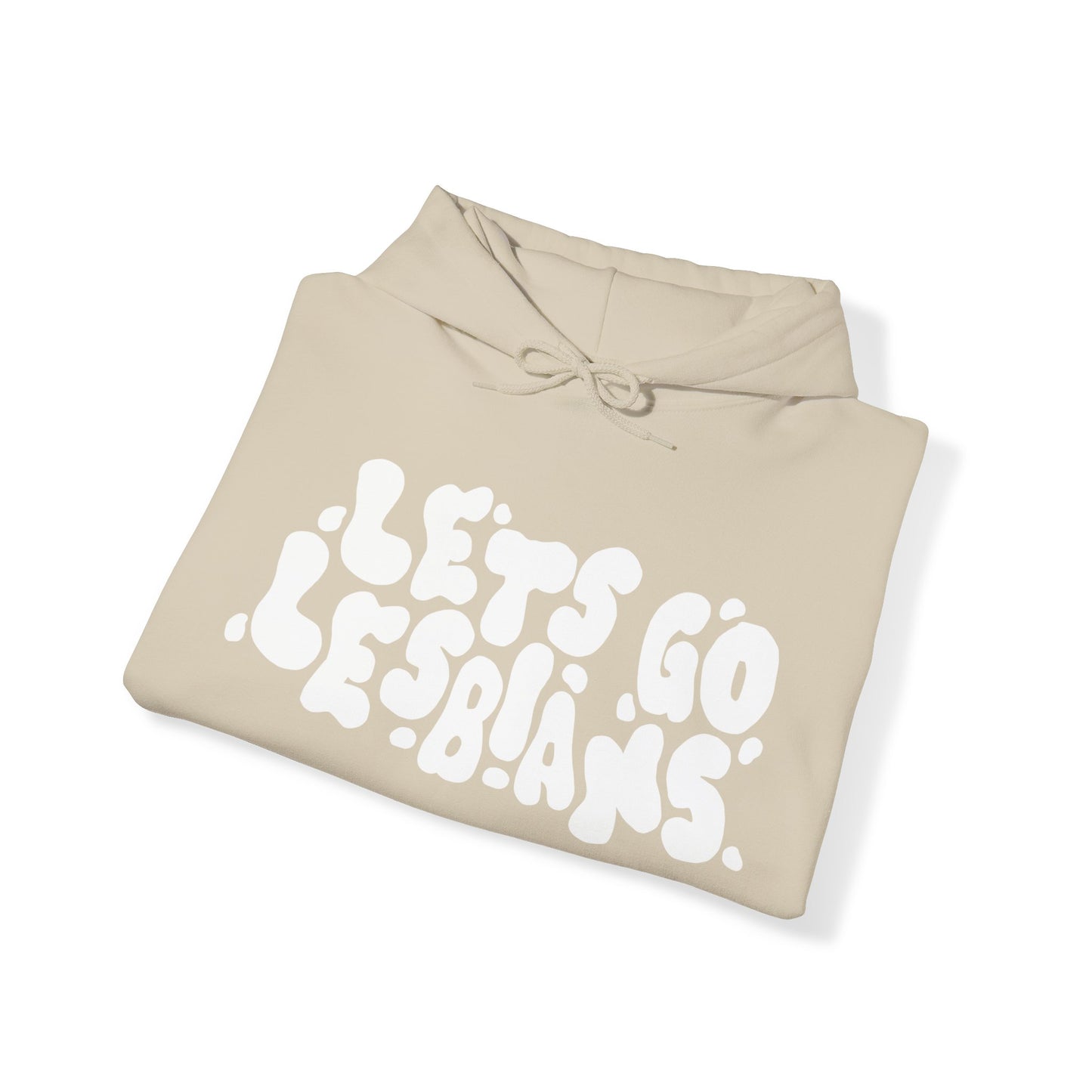 ‘Lets Go Lesbians’ in White