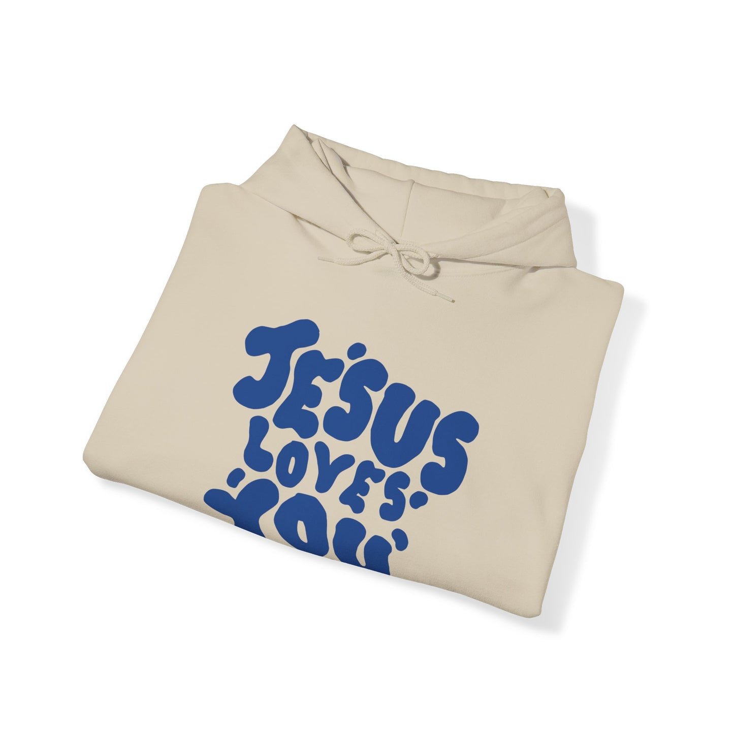 ‘Jesus Loves You’ in Navy