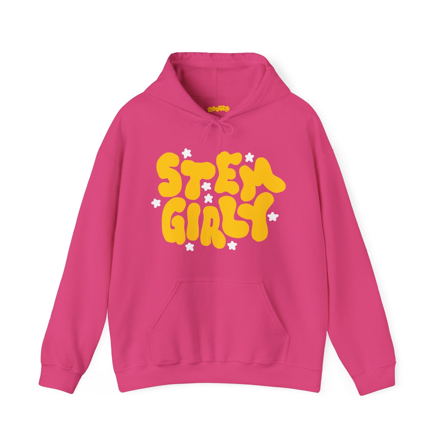 ‘STEM Girly’ in Yellow with White Stars