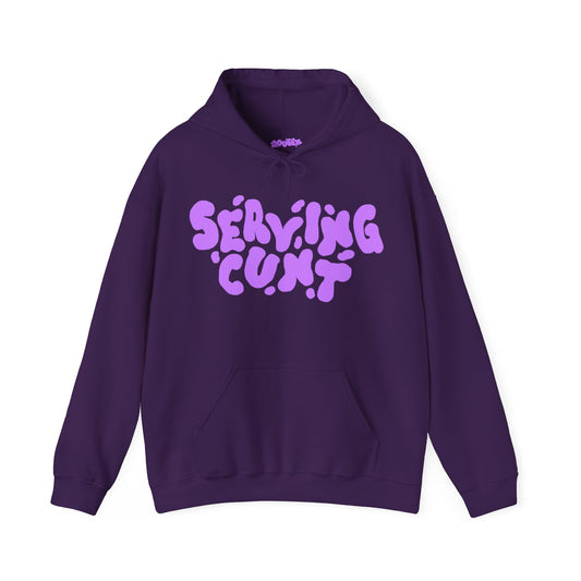 ‘Serving Cunt’ in Purple