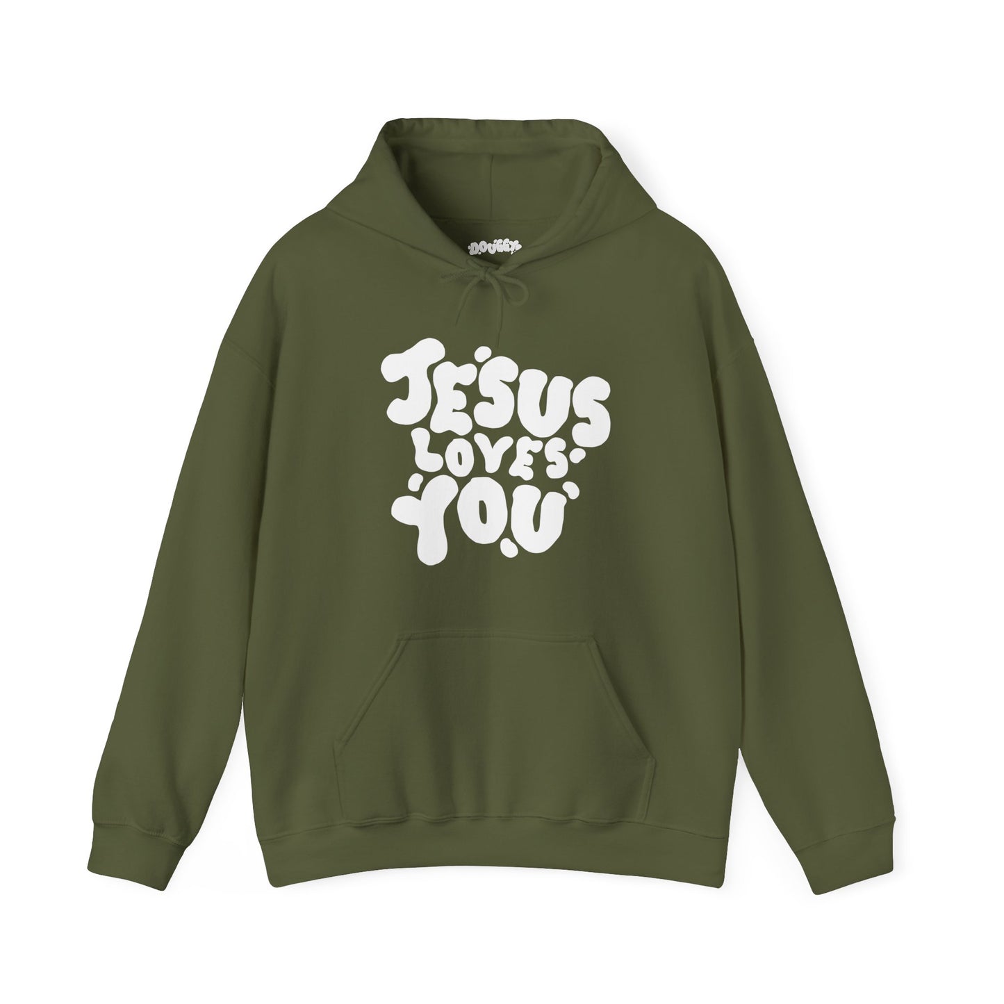 ‘Jesus Loves You’ in White