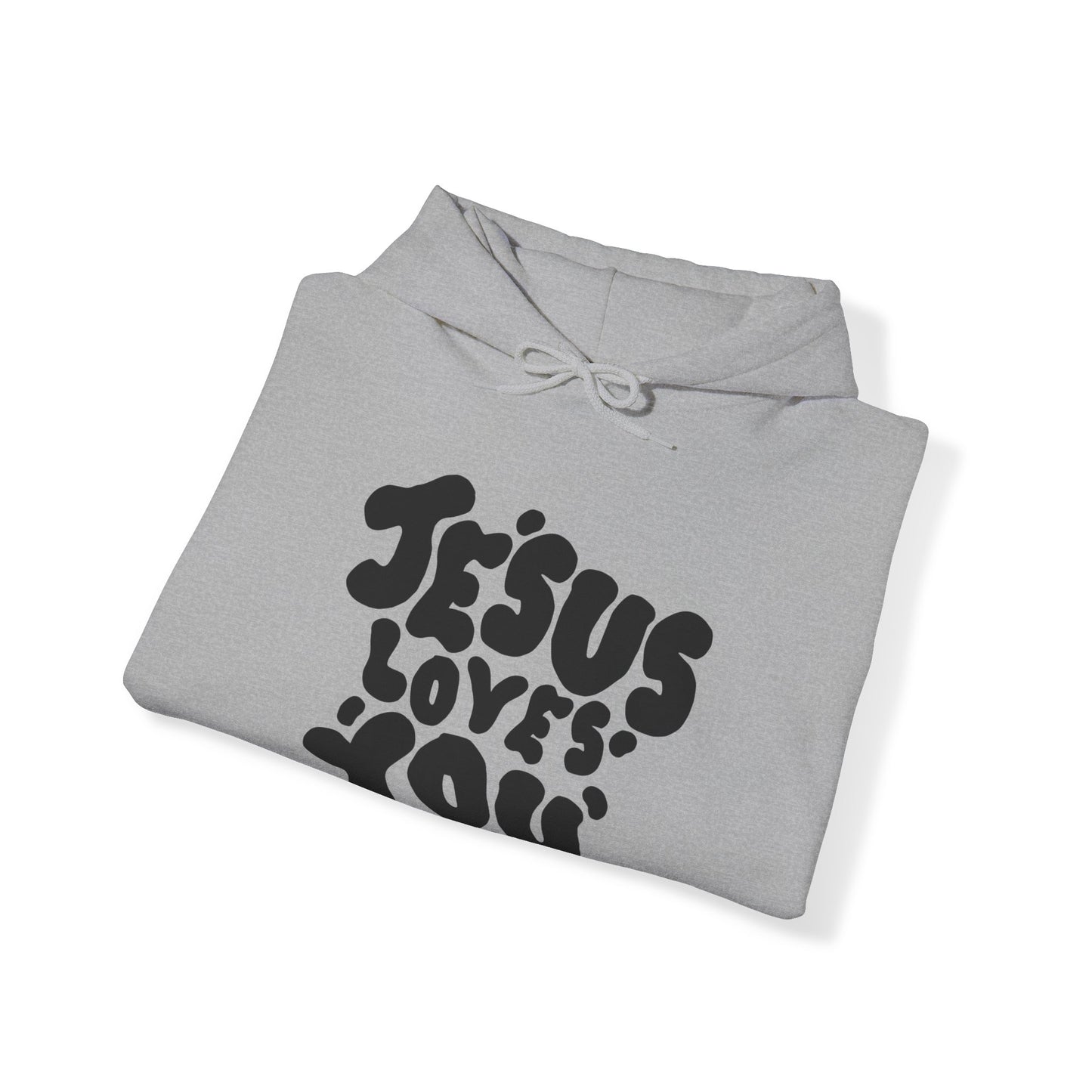 ‘Jesus Loves You’ in Black