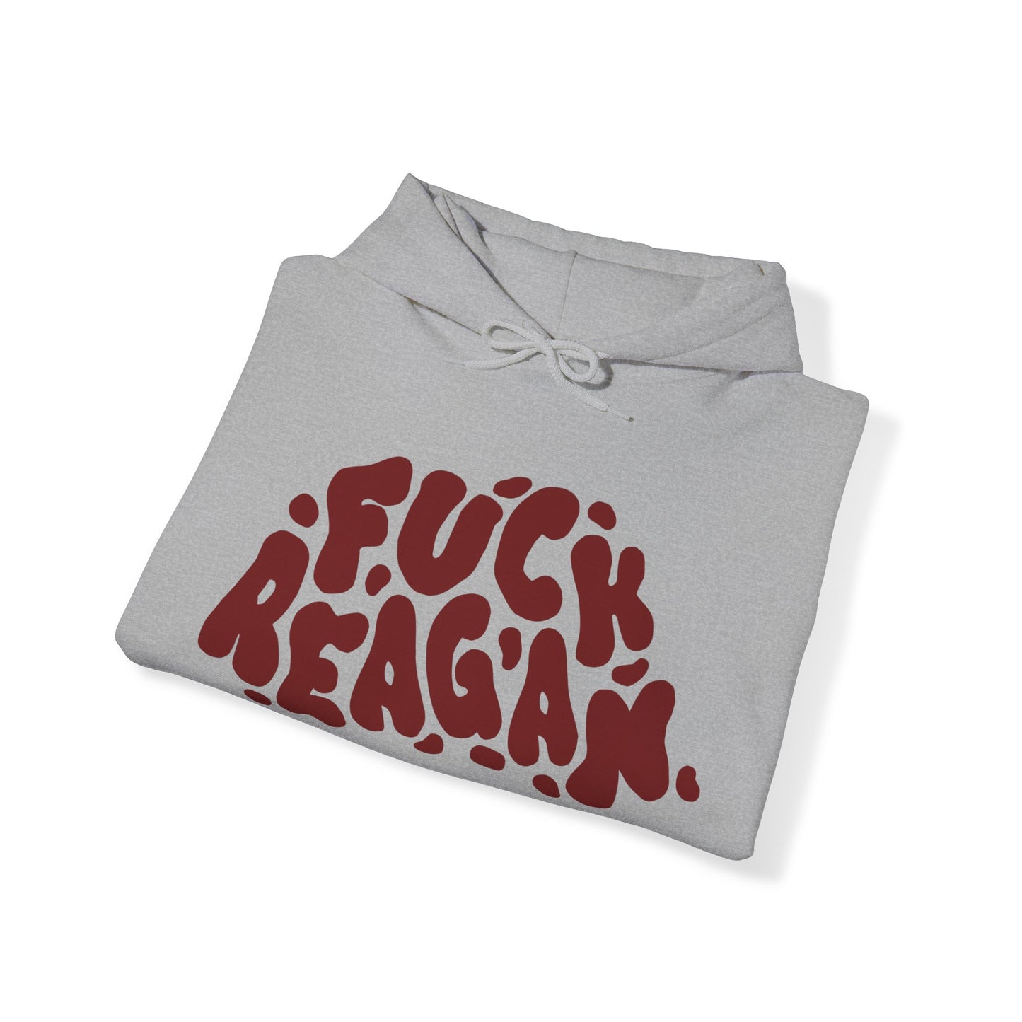 ‘Fuck Reagan’ in Dark Red