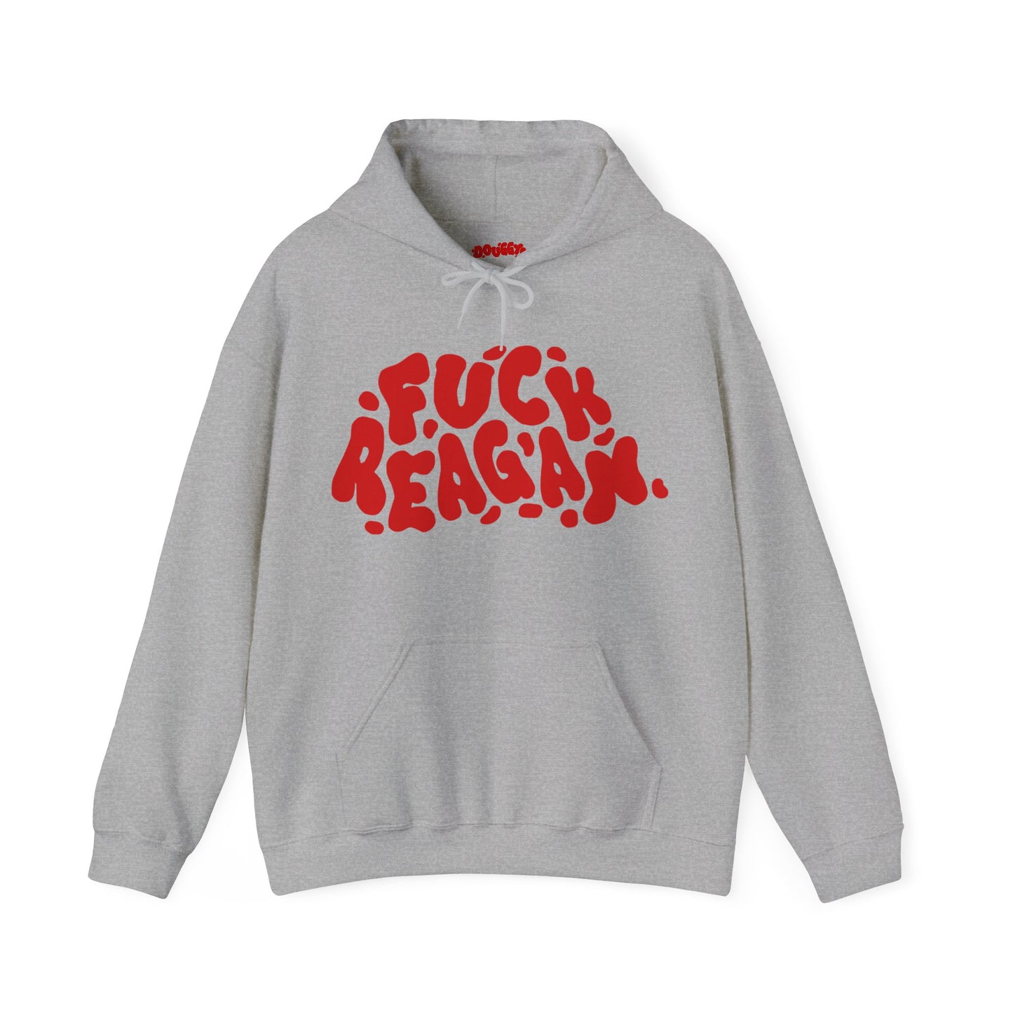 ‘Fuck Reagan’ in Light Red