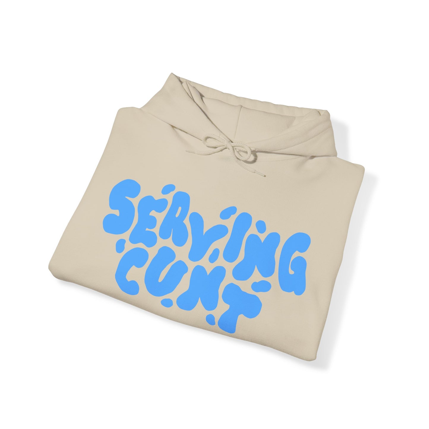 ‘Serving Cunt’ in Blue