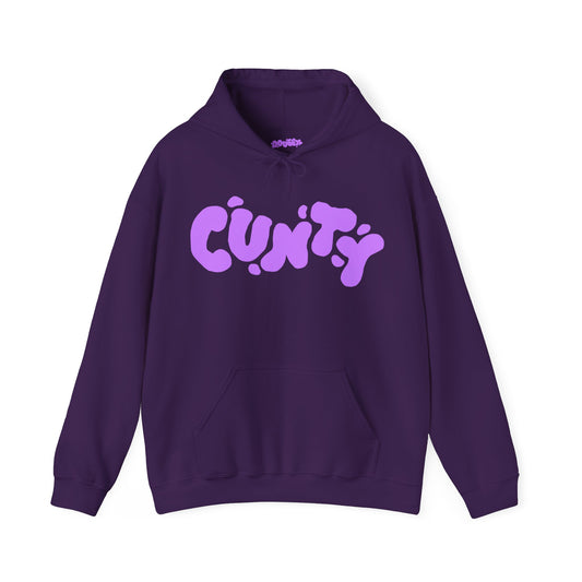 ‘Cunty’ in Purple