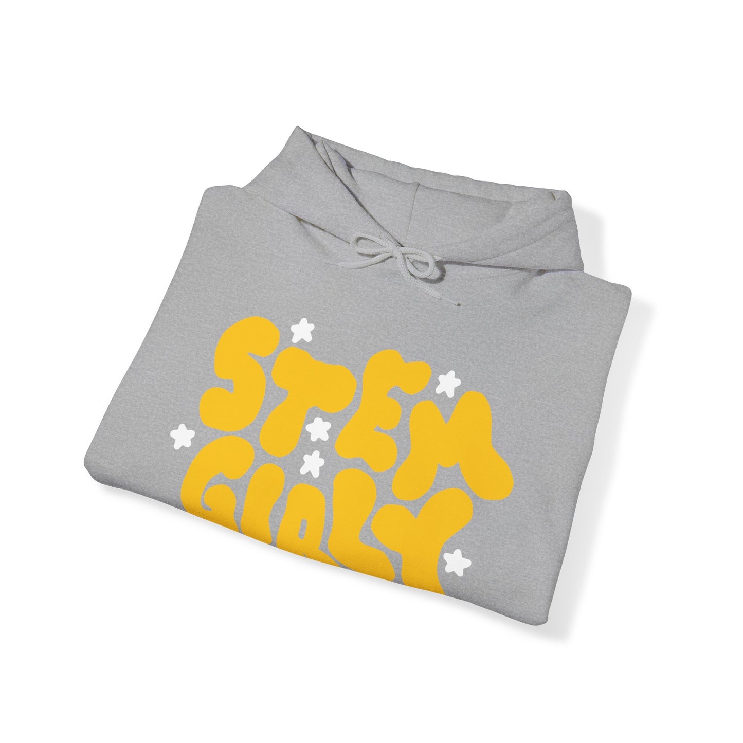 ‘STEM Girly’ in Yellow with White Stars