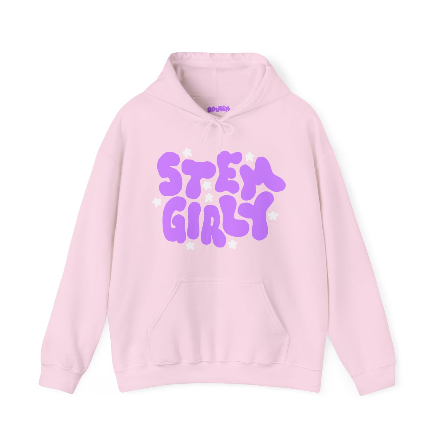 ‘STEM Girly’ in Purple with White Stars