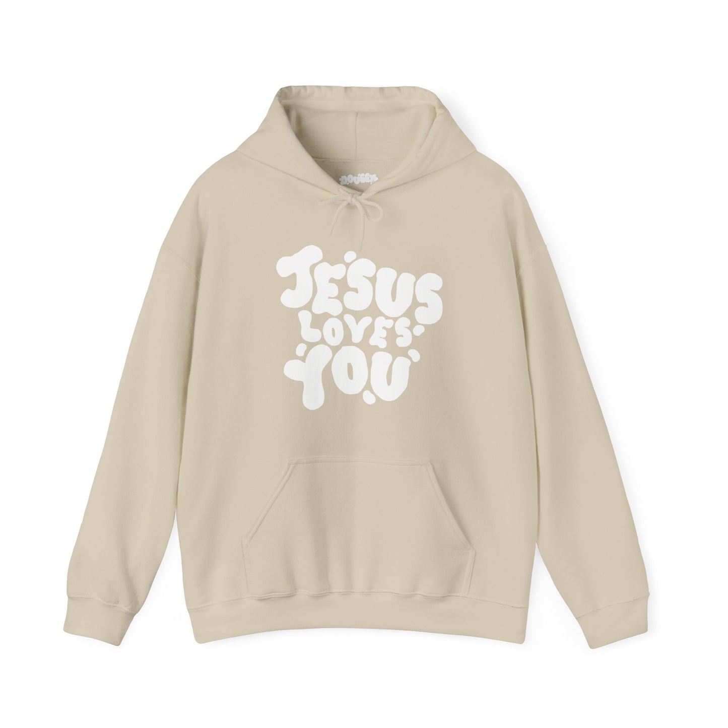 ‘Jesus Loves You’ in White