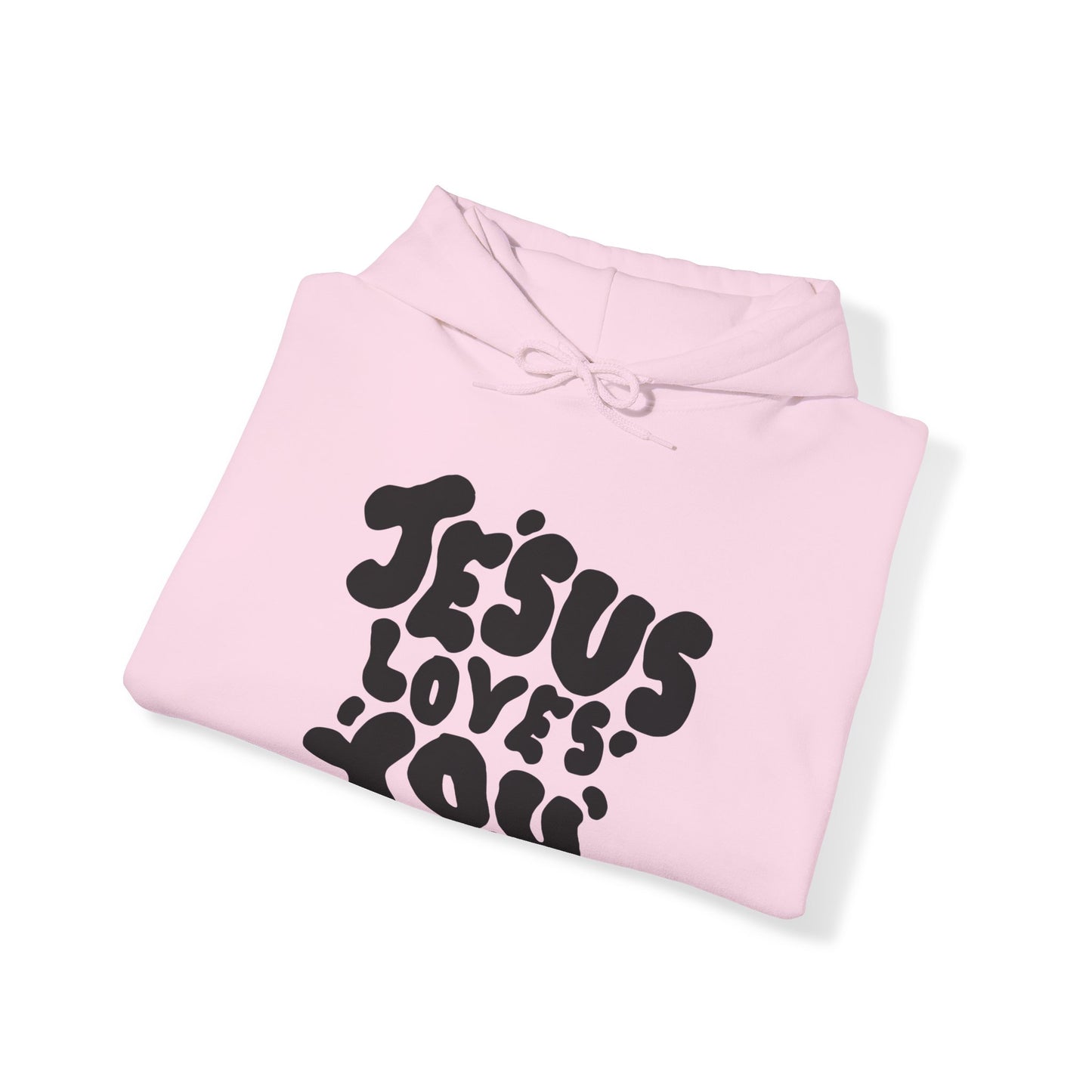 ‘Jesus Loves You’ in Black