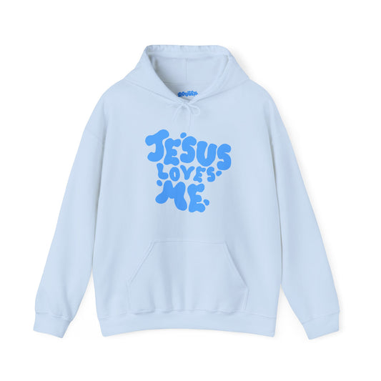 ‘Jesus Loves Me’ in Blue