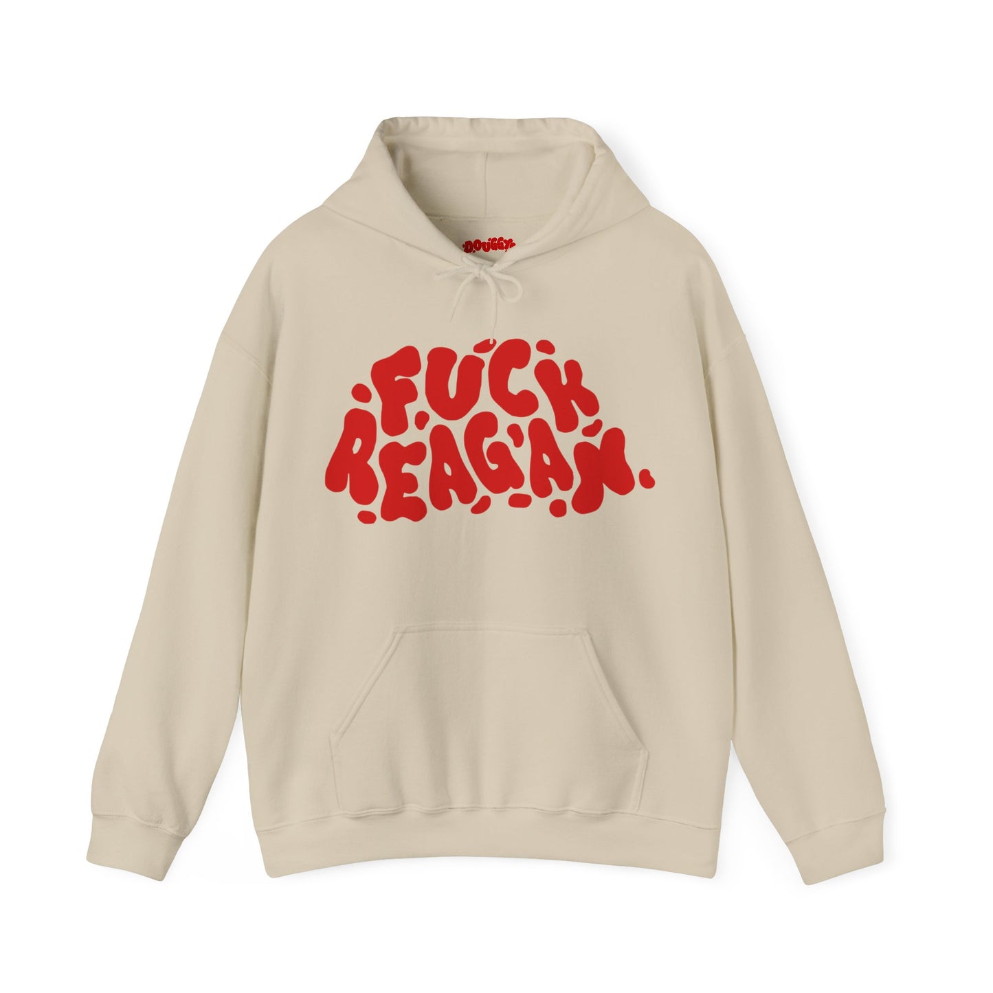 ‘Fuck Reagan’ in Light Red