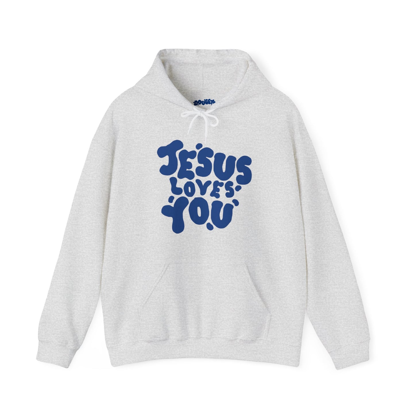 ‘Jesus Loves You’ in Navy