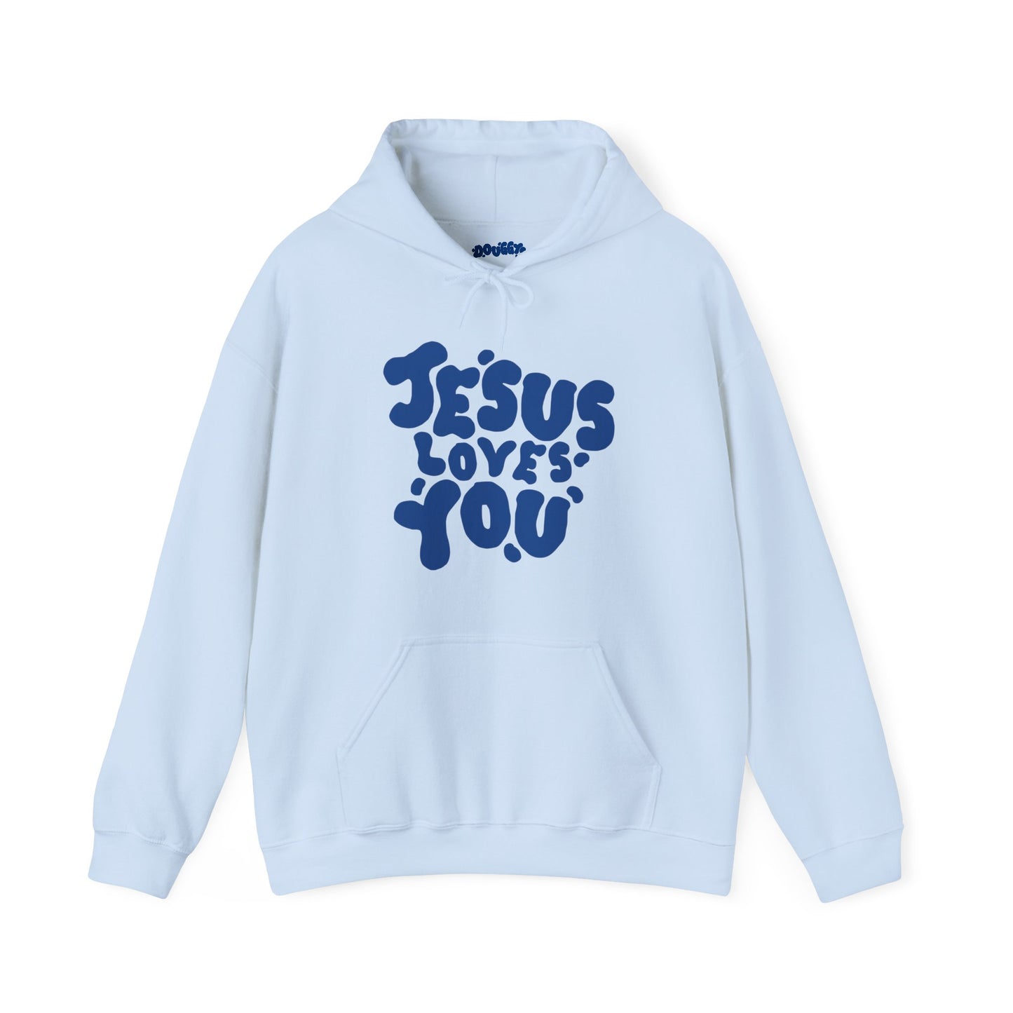 ‘Jesus Loves You’ in Navy