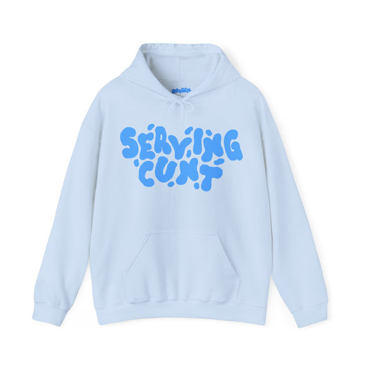 ‘Serving Cunt’ in Blue