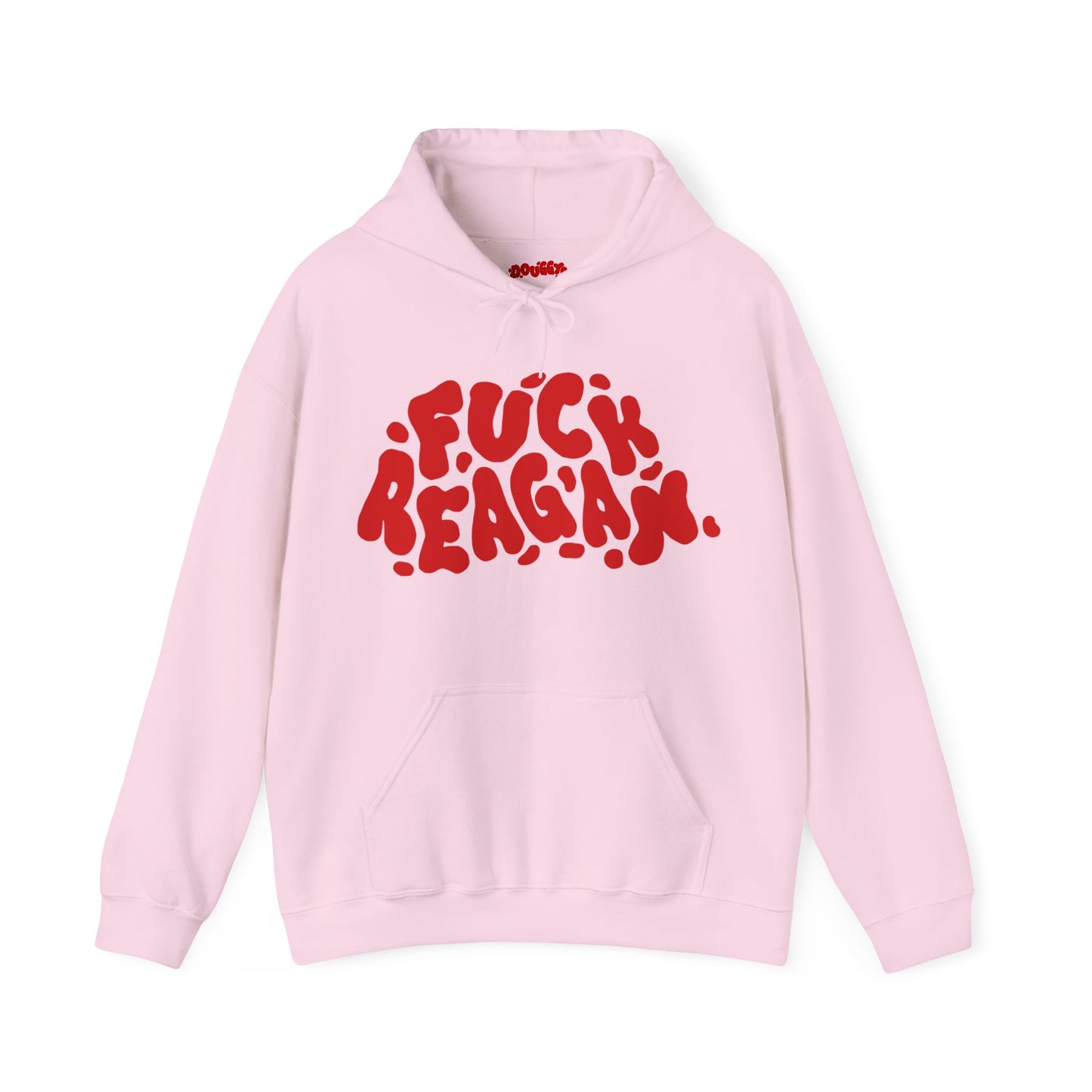 ‘Fuck Reagan’ in Light Red