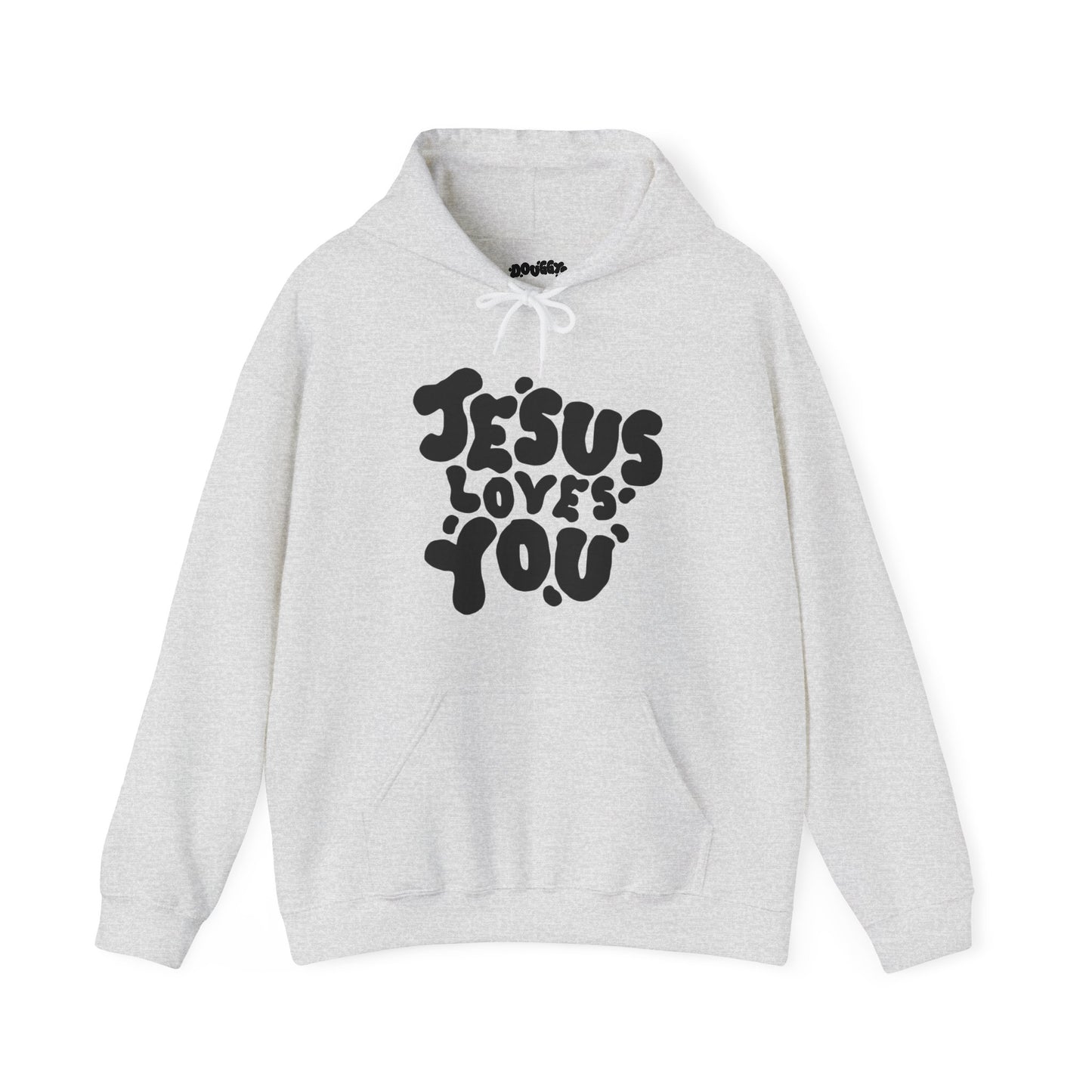 ‘Jesus Loves You’ in Black