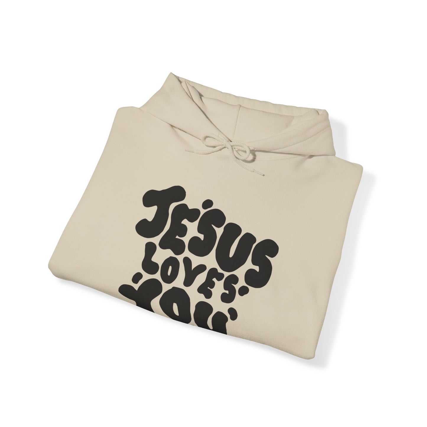 ‘Jesus Loves You’ in Black