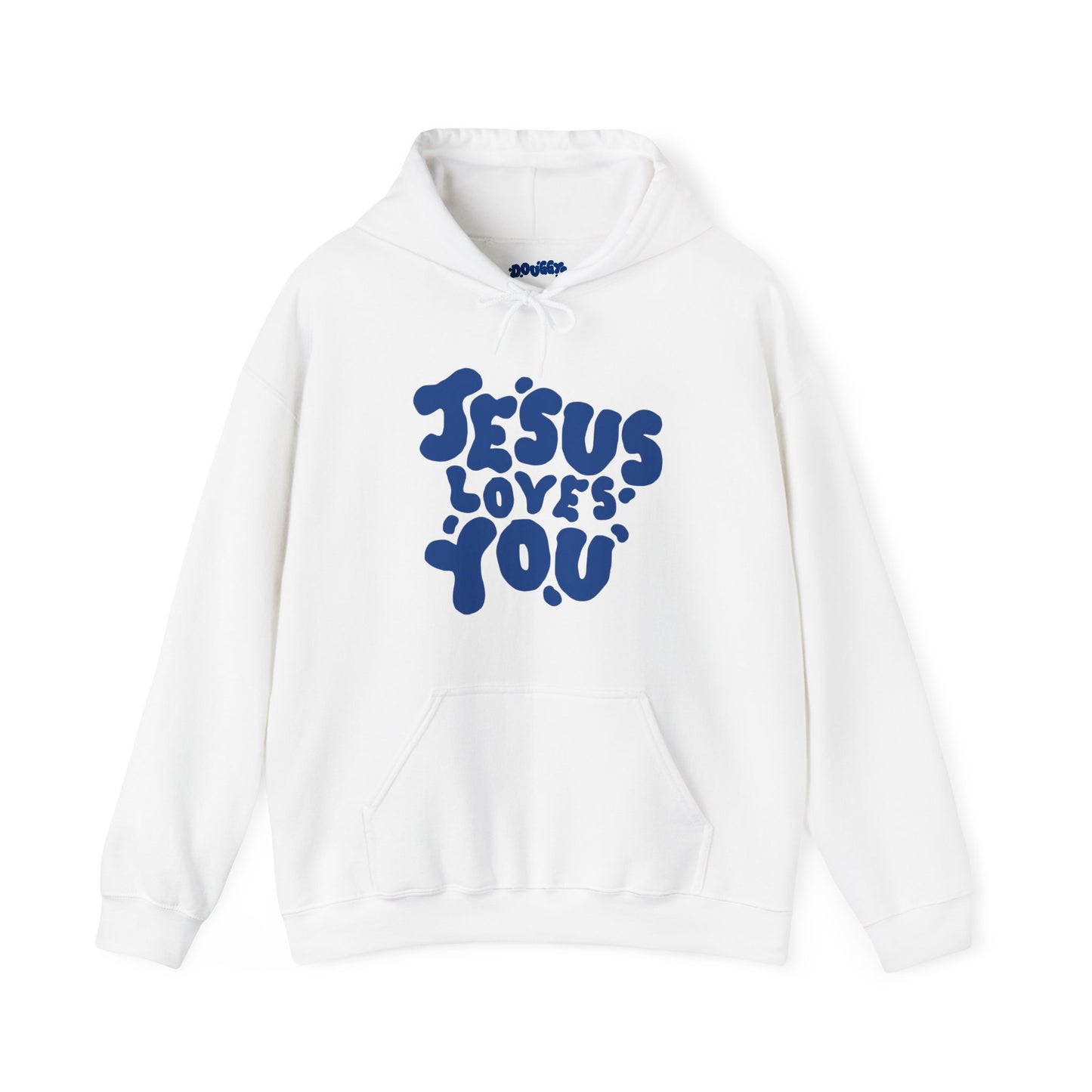 ‘Jesus Loves You’ in Navy