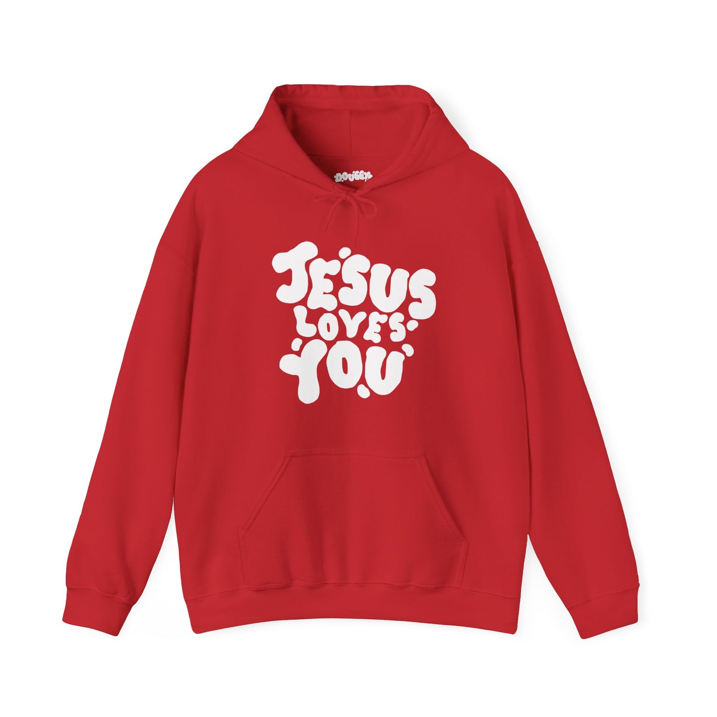 ‘Jesus Loves You’ in White