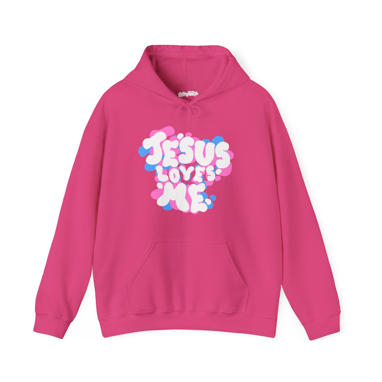 ‘Jesus Loves Me’ in Stacked Colors