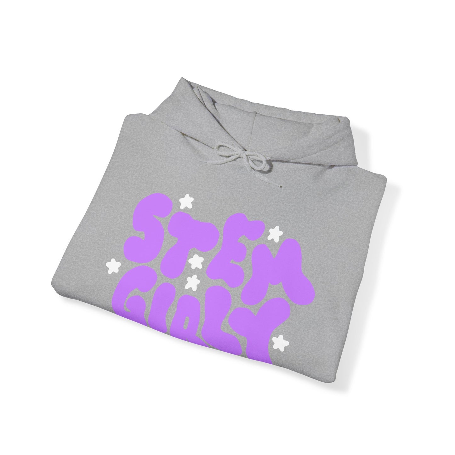 ‘STEM Girly’ in Purple with White Stars