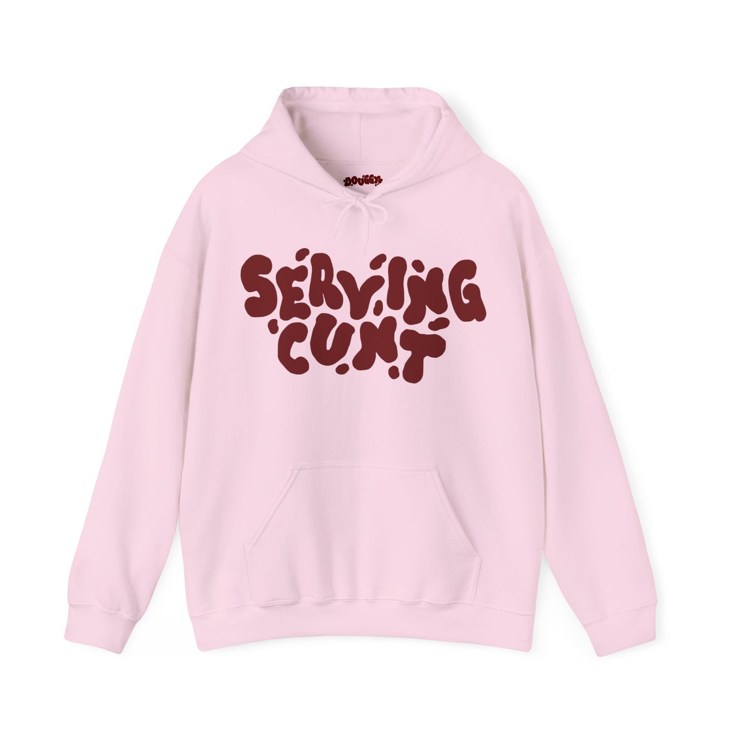 ‘Serving Cunt’ in Dark Red