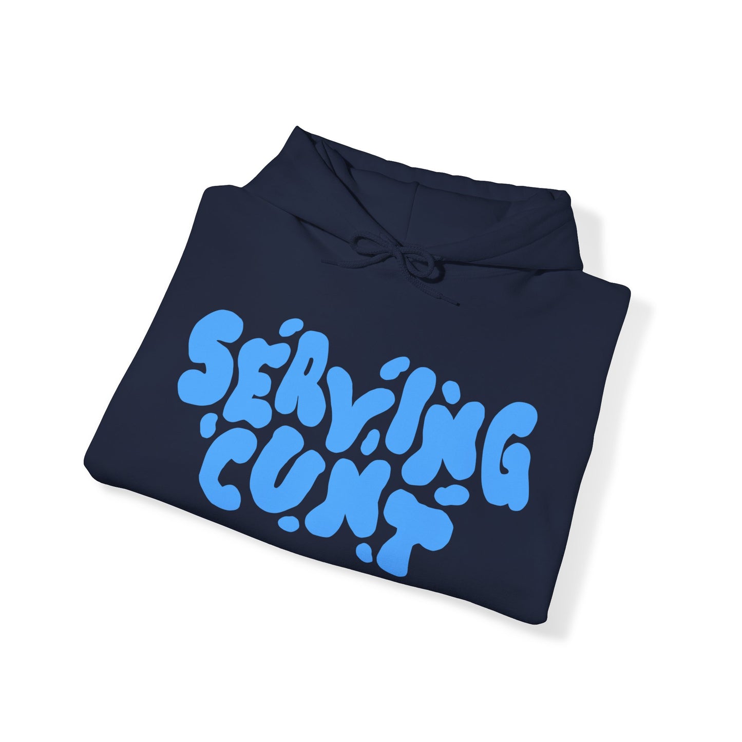 ‘Serving Cunt’ in Blue