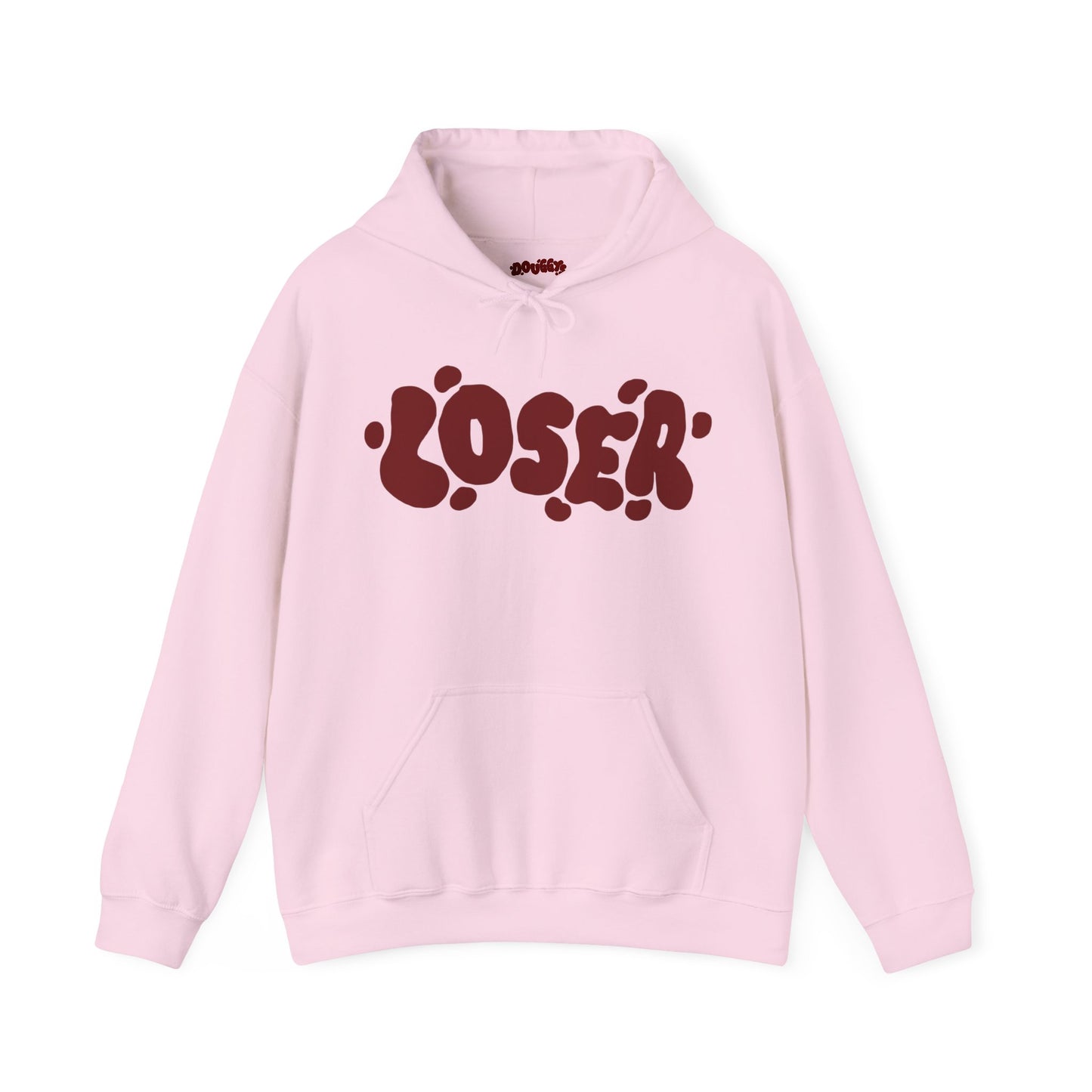 ‘Loser’ in Dark Red