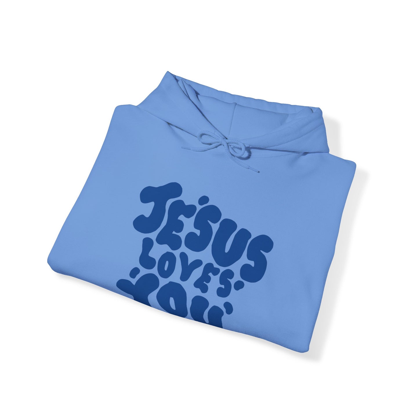 ‘Jesus Loves You’ in Navy