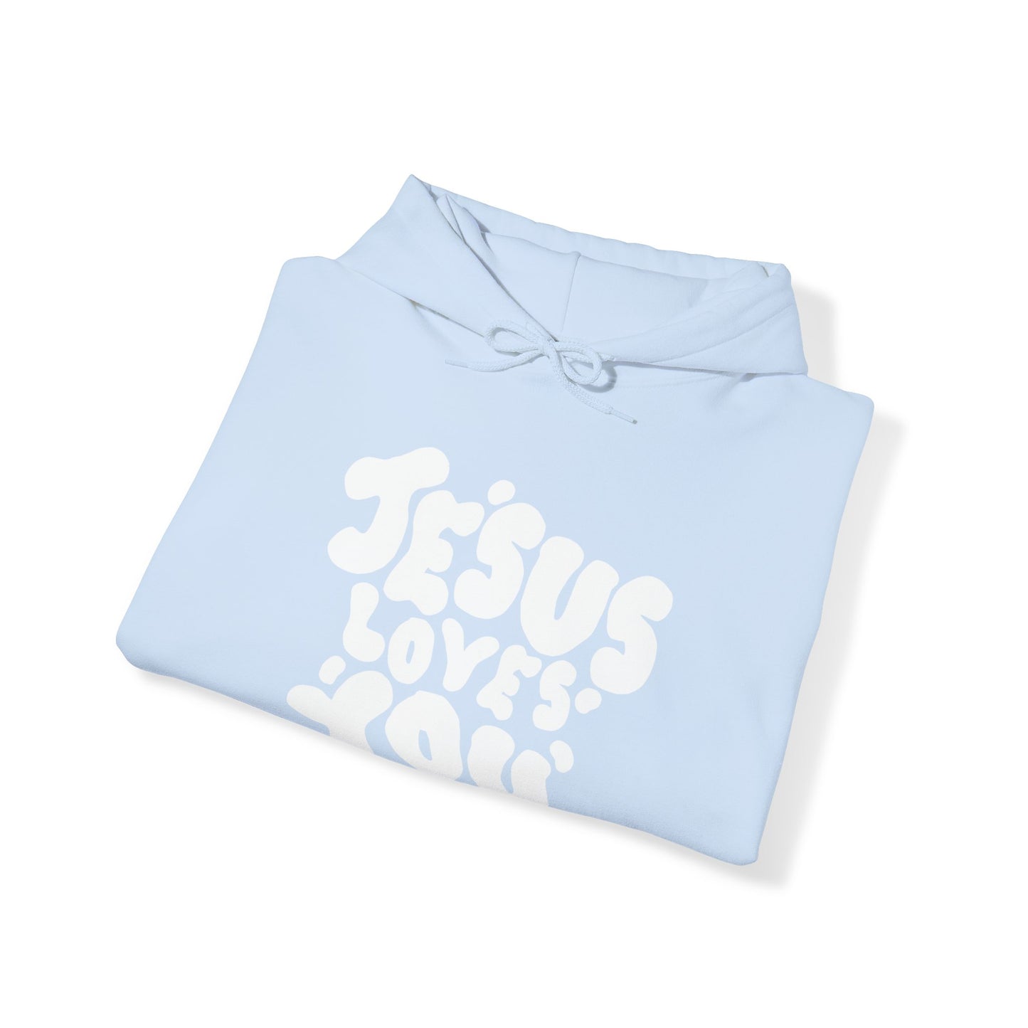 ‘Jesus Loves You’ in White