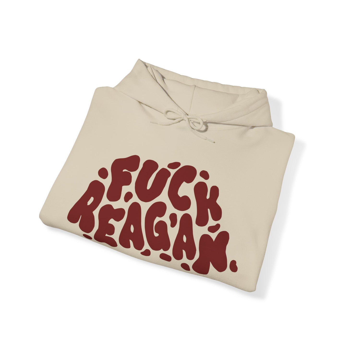 ‘Fuck Reagan’ in Dark Red