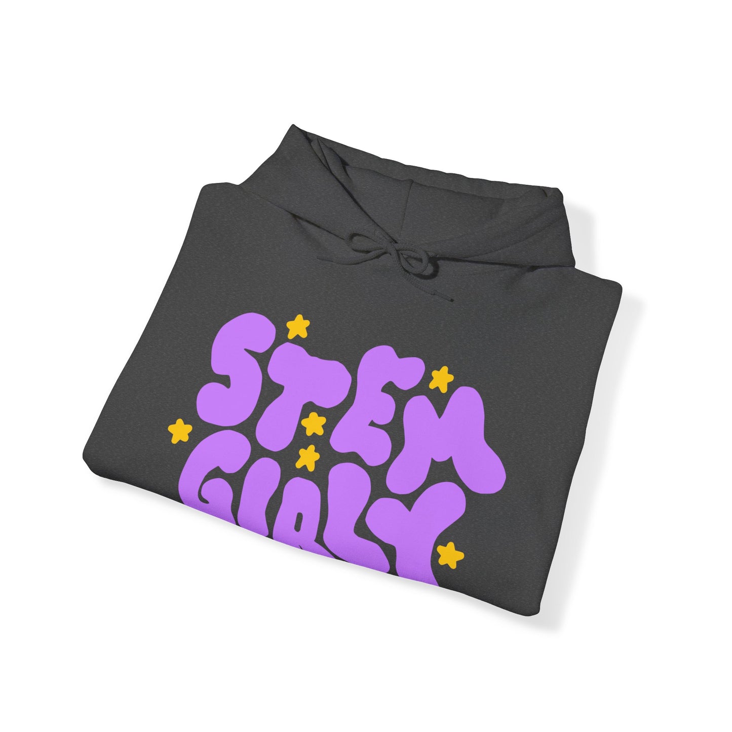 ‘STEM Girly’ in Purple with Yellow Stars