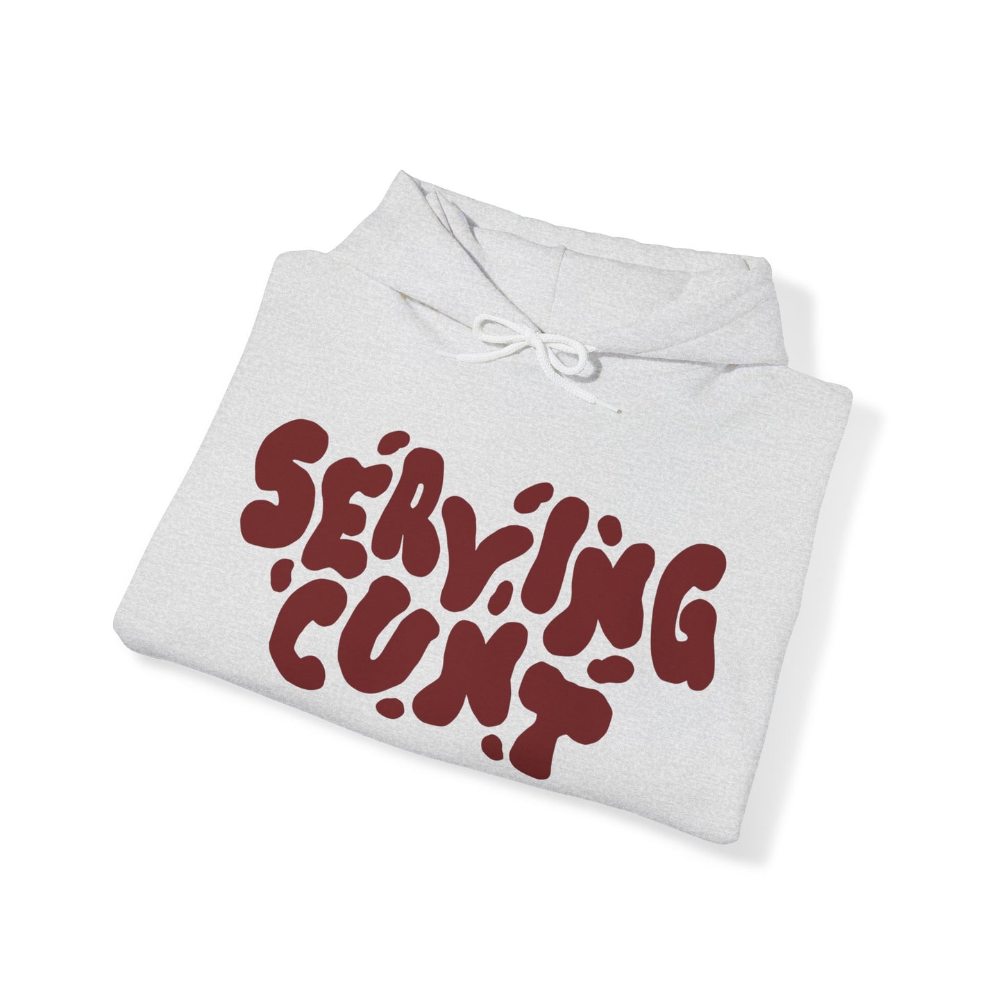 ‘Serving Cunt’ in Dark Red