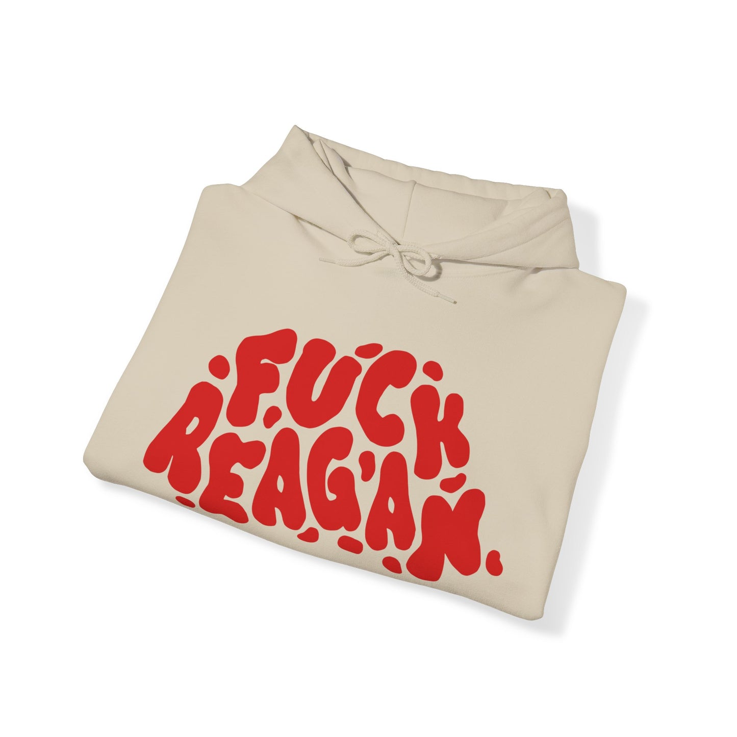 ‘Fuck Reagan’ in Light Red