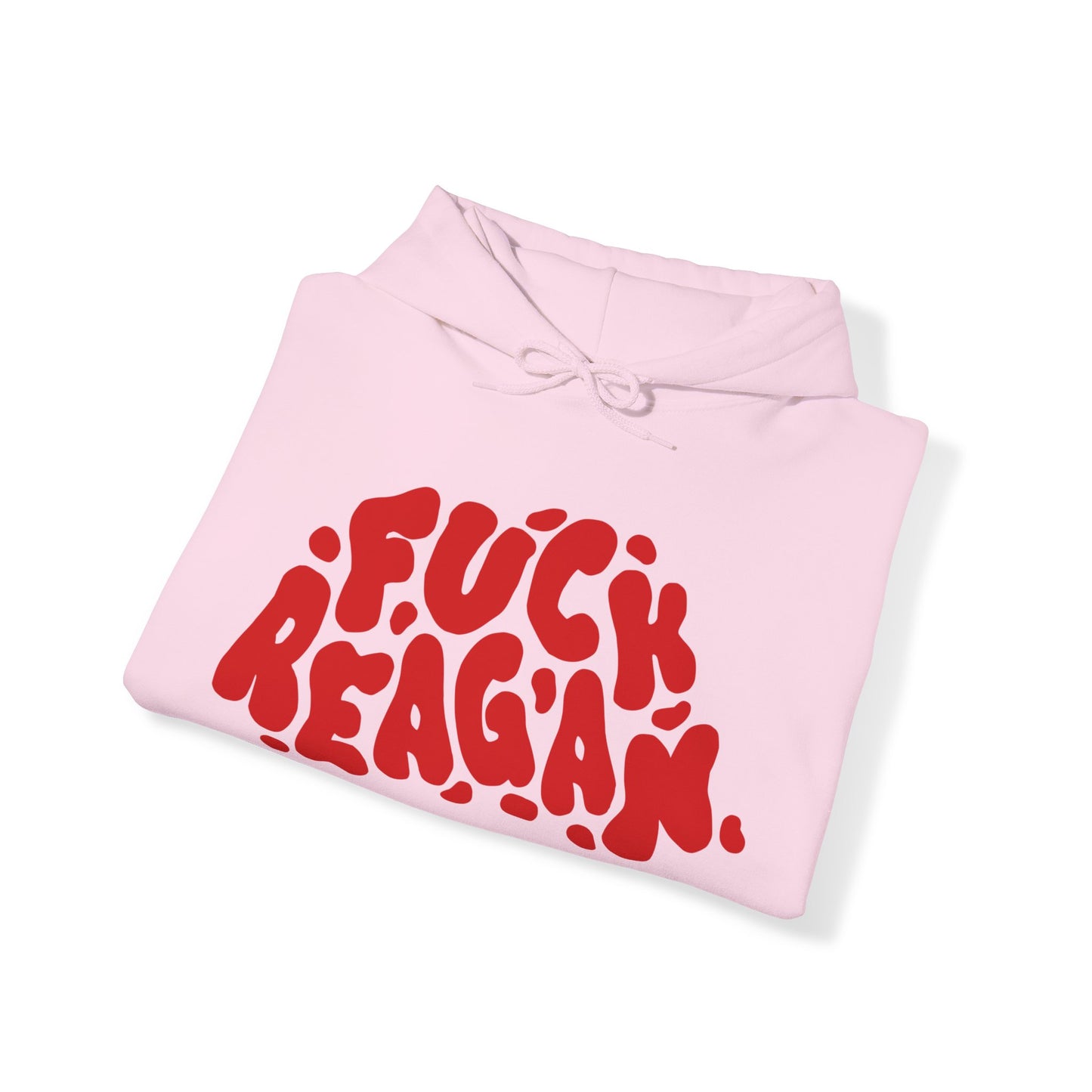 ‘Fuck Reagan’ in Light Red